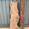 Burr Oak board, suitable for high-quality furniture making, table tops, benches, kiln-dried, with waney edge