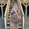 Burr Elm board, suitable for high-quality furniture making, table tops, benches, kiln-dried, waney edge