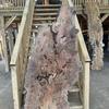 Burr Elm board, suitable for high-quality furniture making, table tops, benches, kiln-dried, waney edge